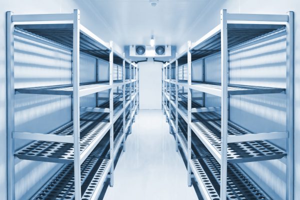 Refrigeration,Chamber,For,Food,Storage..